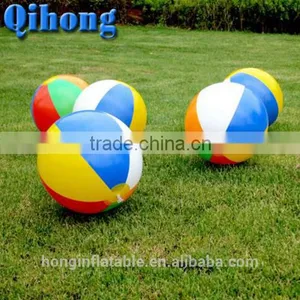 Funny Giant PVC Durable Inflatable Beach Ball With Logo Printing for Kids thumbnail-1