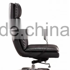 High Back Executive Leather Chair With Headrest thumbnail-2