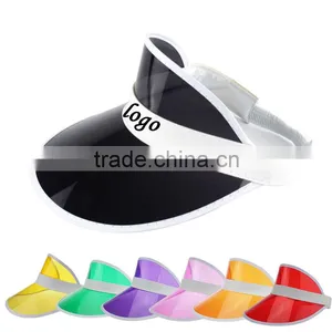 Costum Cheap Plastic Sun Visor Cap thumbnail-2