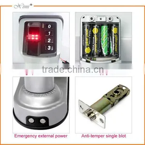 Cheap Biometric Fingerprint Door Lock With Keypad and Metal Key for 120user Access Control System Adel3398 thumbnail-5
