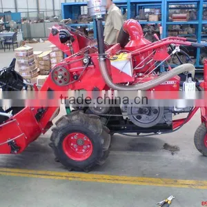 Small Size Wheat and Rice Combine Harvester thumbnail-1