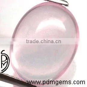 Rose Quartz Cabochon Oval thumbnail-1