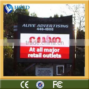 Outdoor Full Color P12.5 Led Display Screen Text Overlay thumbnail-1