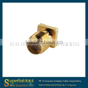 SMA Thru Hole Jack PCB Mount Connector 50 Ohm Sma thumbnail-1