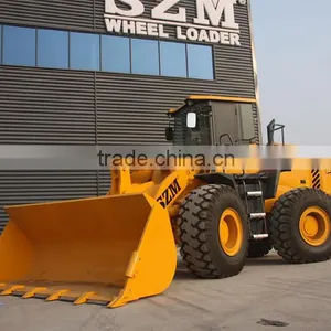 Heavy Construction Equipment 5 Ton SZM 956 ZL50 Chinese Wheel Loader With Hydraulic Transmission thumbnail-4