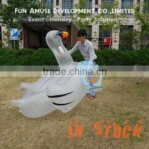 MOQ 50pcs Outdoor Pool Float Inflatable Swan Float for Summer thumbnail-5