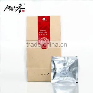 Fragrant Flavor Lemon Black Teabags Burn Against the Body Cold thumbnail-3
