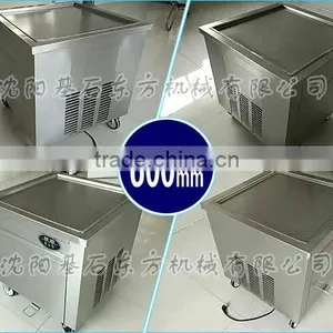 1DA1 Special Big Square Pot 600*600mm Thai Fried Ice Cream Roll Machine for Sale thumbnail-3