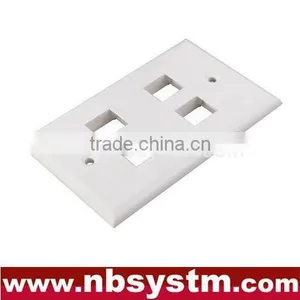 Face Plate 4 Port, Size:70x115mm thumbnail-1