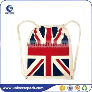 Eco-friendly Non Woven Drawstring Backpack Bag With Printing Logo thumbnail-1
