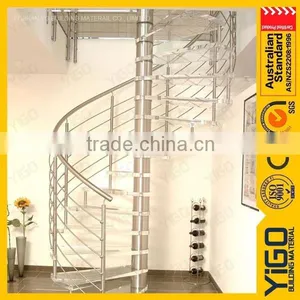 Spiral Glass Staircase Design 9002-4 thumbnail-4