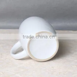 China Manufucture Unique Ceramic Beer White Mug Wholesale thumbnail-4