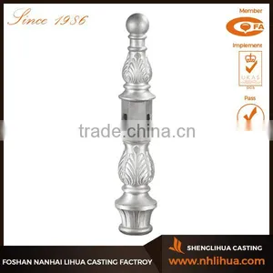 C070 Decorative Aluminum Street Light Pole Finials Casted thumbnail-1