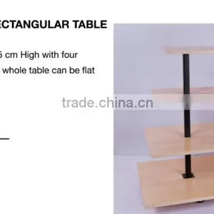 Powder Coating Frame and MDF Shelf Clothing Store Shelves thumbnail-2