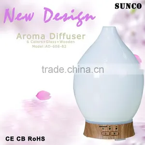 Rainbow Colorful Glass Mini Aroma Diffuser Made in China thumbnail-1