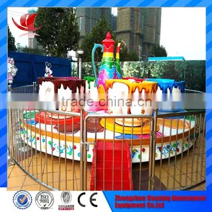 2016 Hot Sale Old Amusement Park Kids Tea Cup Rides for Sale thumbnail-1