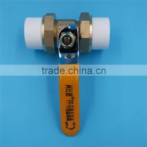 Dual Hot-melt Welded Ball Valve Plumbing Fittings thumbnail-1