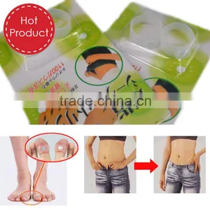 S-SHAPER OEM China Factory Slimming Foot Toe Ring Double Massage Ring Silicone Keep Slim Health Fitness Loss Weight thumbnail-1