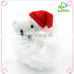 Colorful Shower Bath Ball Best Sale Kid Bath Mesh Ball Sponge Wholesale Animal Bath Sponge thumbnail-2