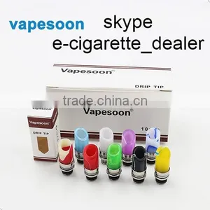 E Cig 510 Drip Tip Wholesale Irregular ss and Acrylic Inhaler ADA-DT006 thumbnail-2