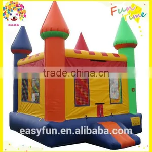 2016 Top Quality Can Print Logo Inflatable Jumping Bouncy, Inflatable Bounce House Sale for Kids thumbnail-2