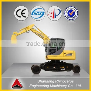 Small Excavator Used Walking Excavator 8ton Wheel Crawler Excavator thumbnail-6