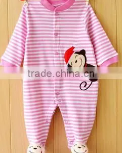 2016 Cute Animal Baby Romper With Foot Cover Long Sleeve Baby Clothes thumbnail-2