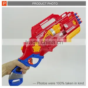 ICTI Proved Cool Design Hand Power Soft Bullet Gun Toys for Kids thumbnail-5