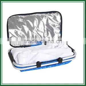 Custom Luxury Picnic Basket for 2 Person thumbnail-2