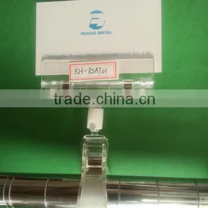 Small Size POP Store Promotion Price Tag Sign Label Clip Holder Label Card Clamp RH-RSAT01 thumbnail-4