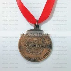 Brass Medal, Copper Medal, Anitque Medal thumbnail-1