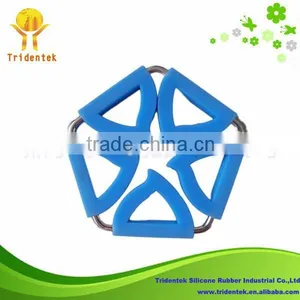 2015 Wholesale New Style Five Star Shape Non-stick Silicone Placemat thumbnail-1