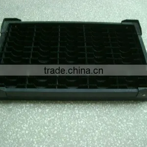Black pp Conductive Tray With Compartments thumbnail-1