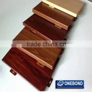 Wooden Color Aluminum Panel/Aluminum Decorating Plate for Wall/interior Wall Panels thumbnail-2