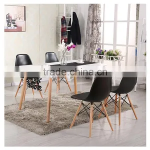 Modern Popular MDF Top Dining Table Home Furniture thumbnail-1