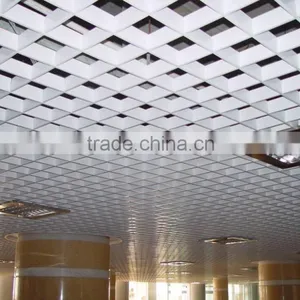 70*70mm Cell Size 100*100mm Hotel Corridor Ceiling of Aluminum Grid thumbnail-1