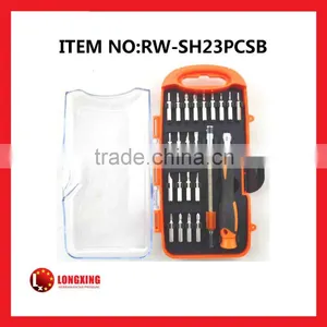 Factory Supply High Quality 23 Pcs Precision Screwdrivers Set Rw-sh23pcsb thumbnail-1