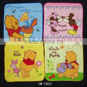 Soft Feel Cartoon Printed 100% Cotton Children Towel thumbnail-1
