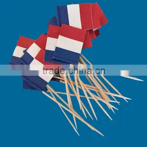 144pcs Party Picks Wooden Flag Toothpicks Wholesale thumbnail-6