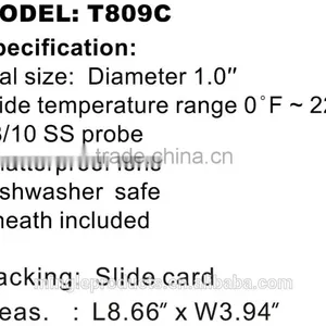 Instant Read Thermometer_T809C thumbnail-3