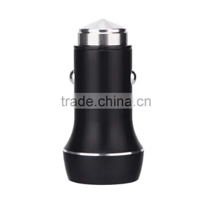5V 2.4A Safty Mini Copper/Aluminum Usb Car Charger With Hammer thumbnail-2