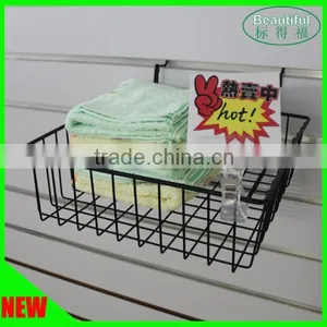 Wholesale Hanging Baskets for Slatwall/gridwall/pegboard thumbnail-1