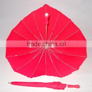 Lover Umbrella 23"16K Heart Shaped Umbrella thumbnail-1