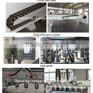 Jinan Sculpture 5 Axis CNC Machine/CNC Engraving/Carving Machine With Cheap Price thumbnail-3