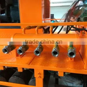 Hot Sale-40m3/h Small Diesel Trailer Concrete Pump HBTS40-10-74R With Famous Diesel Engine Exported thumbnail-2