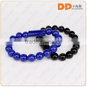 Fashion USB Beads Bracelet Charger Portable Ring Mini Wrist Cable Bracelet Data Cable thumbnail-3
