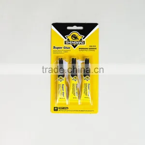 Super Glue in Aluminium Tube 1.5g,3pc Cyanoacrylate Adhesive in Aluminium Tube 3g thumbnail-1