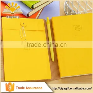 Hardcover Ruled Notebook With Custom Logo and File Holder thumbnail-2