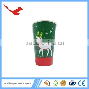 007 Christmas Decoration Custom Printed Cake Paper Cup thumbnail-1