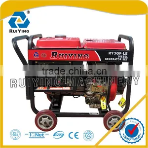 3KVA Chinese Portable Diesel Generator Open Frame thumbnail-1